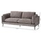 Baxton Studio Holton Modern Grey Fabric Sofa 243-13629-ZORO - alternate 7